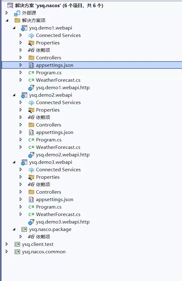 .net core如何使用Nacos注册中心