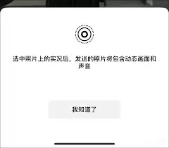微信聊天记录能否发实况图