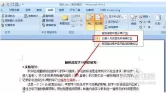 如何在Word中显示文字