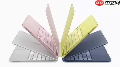 苹果平价笔电MacBook Neo缤纷铝金属机身超吸睛 2万元有找！