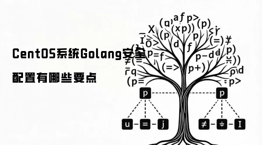 CentOS系统Golang安全配置有哪些要点