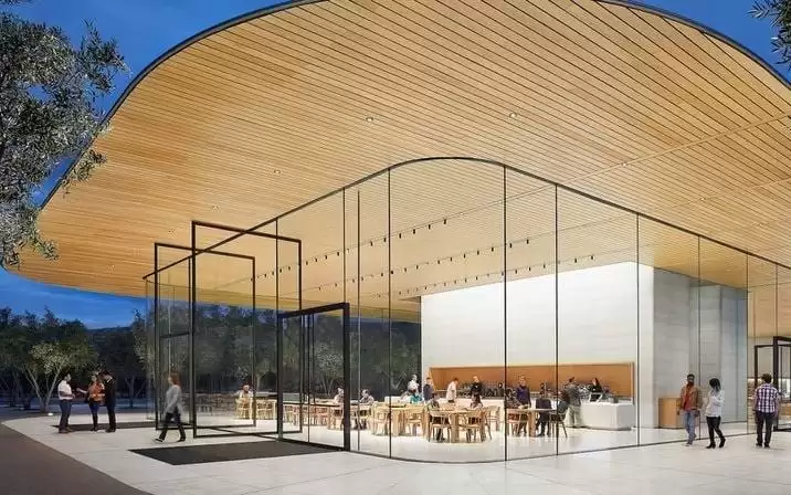 加州库比蒂诺的 Apple Park 游客中心正在进行“升级改造”