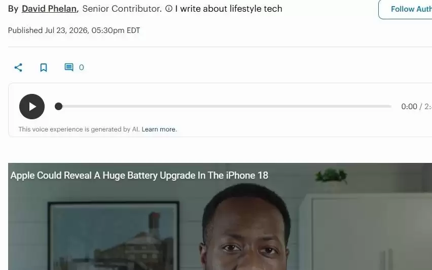 9月能买到可折叠iPhone吗？产业链消息出现分歧