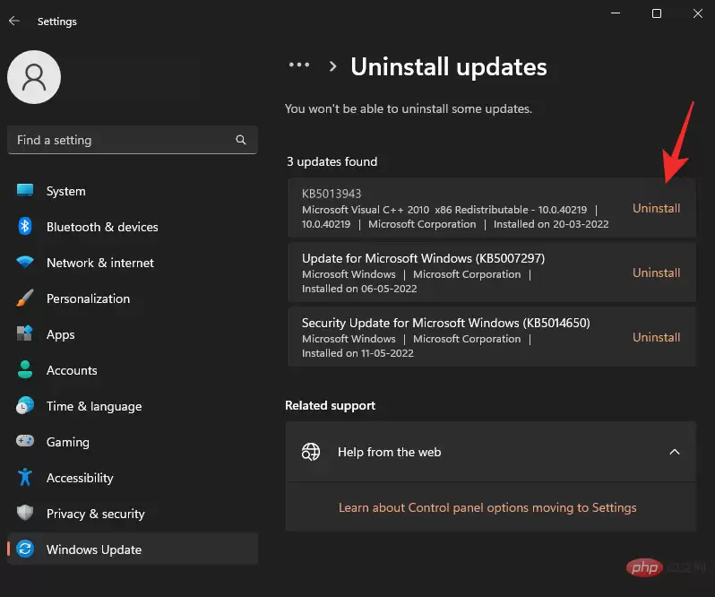 如何修复 Windows 11 上的 0xc0000135 错误(解决 KB5013943 更新问题)