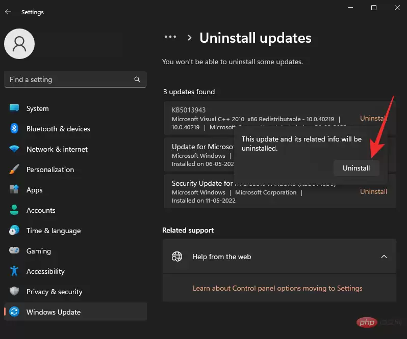 如何修复 Windows 11 上的 0xc0000135 错误(解决 KB5013943 更新问题)