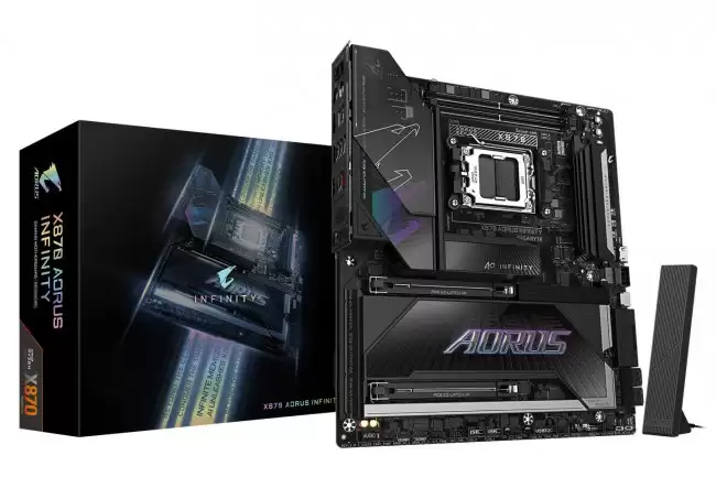 技嘉 40 周年限定 AORUS INFINITY 板卡开启预售：主板 5999 元 显卡 6899 元起
