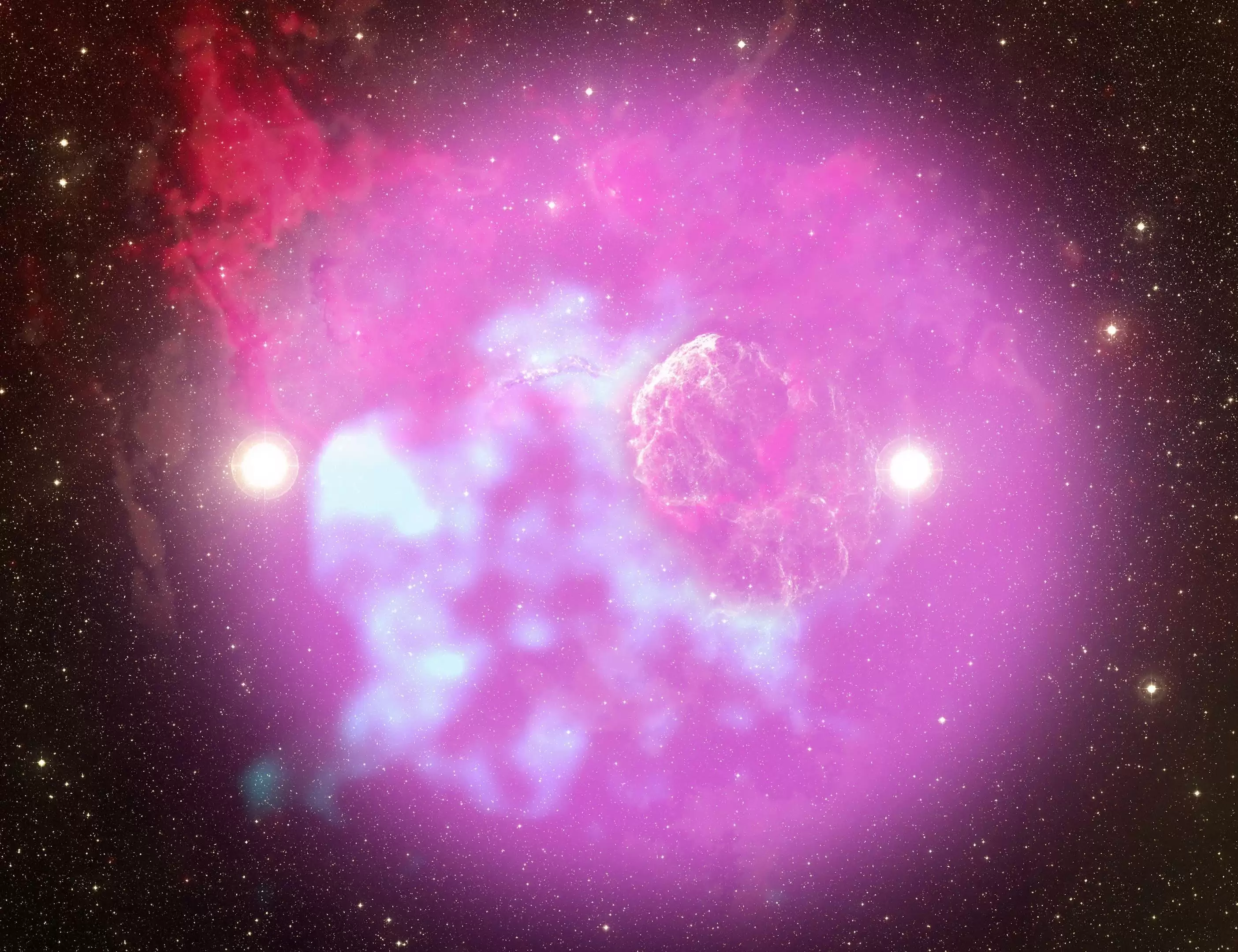 银河系首个“双超新星”系统发现