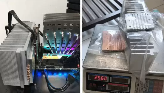 爱好者打造2.5公斤纯被动散热RTX 4060显卡，游戏