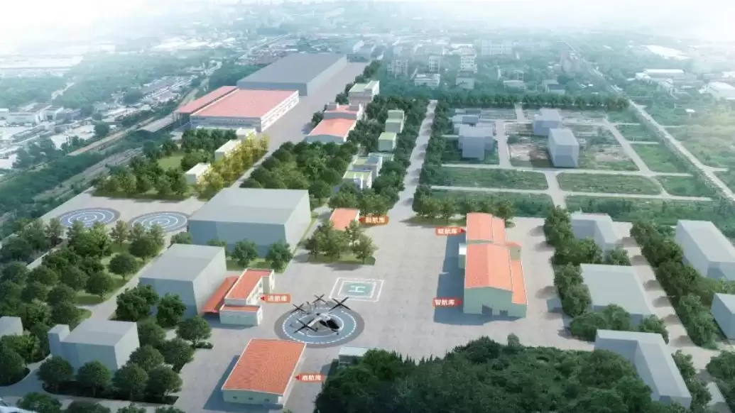 布局低空经济，上海闵行民用无人机试飞基地正在建设中