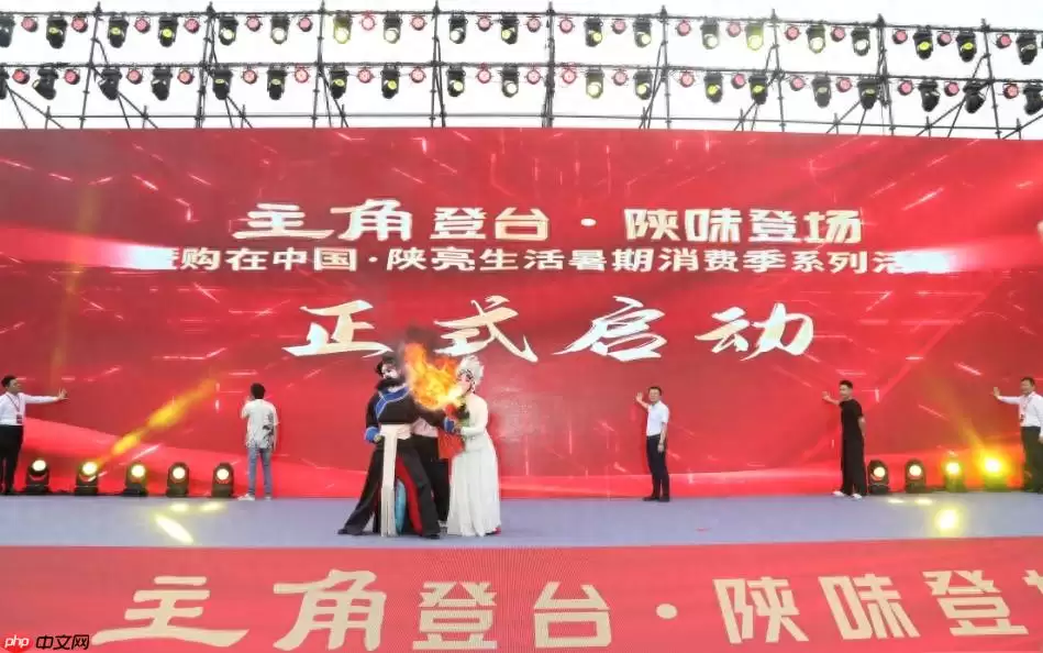 “主角登台·陕味登场”暨购在中国·陕亮生活暑期消费季正式启幕
