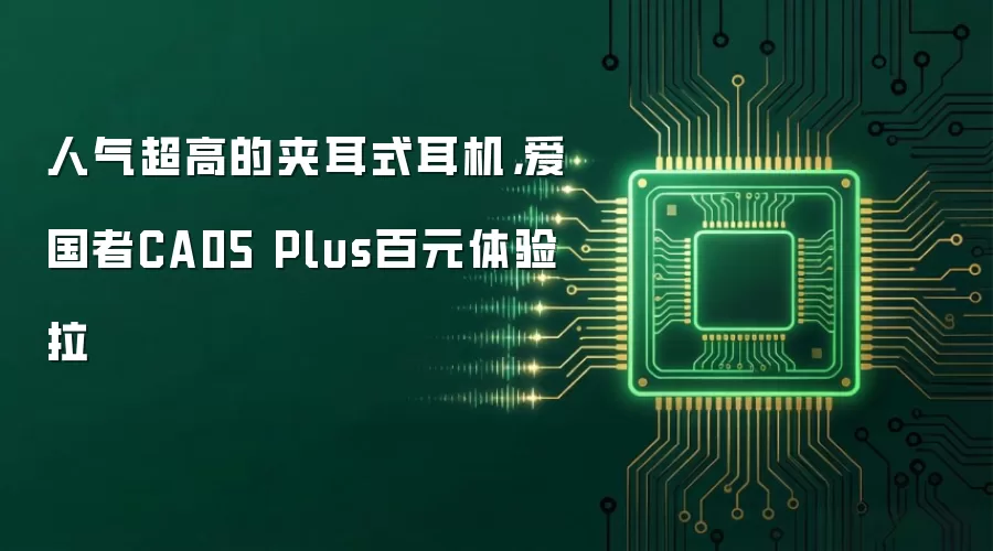 人气超高的夹耳式耳机，爱国者CA05 Plus百元体验拉