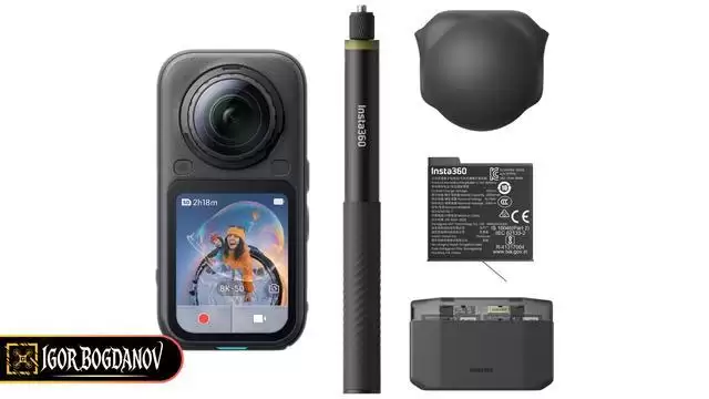 消息称影石Insta360 X6全景相机本月末发布,实拍图曝光