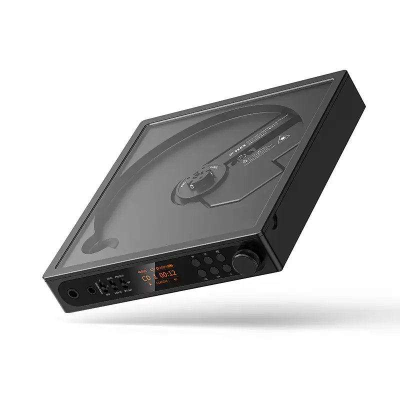 飞傲 DM15 便携立体声 CD 播放器黑色版上市：双 AKM AK4493S DAC 芯片，1599 元