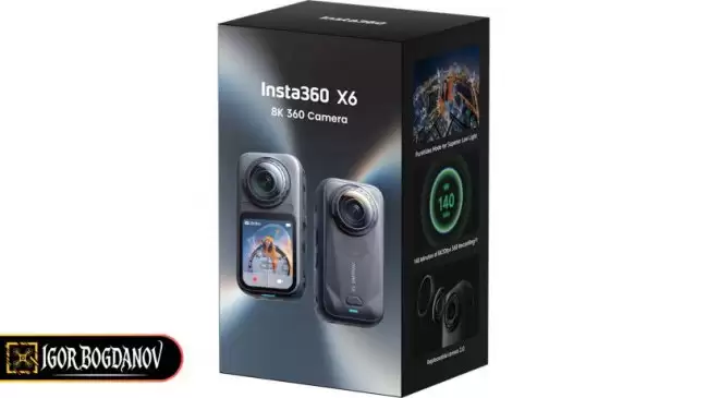 消息称影石 Insta360 X6 全景相机本月末发布 实拍图曝光
