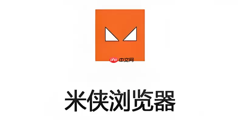 米侠浏览器如何设置指定网站自动嗅探
