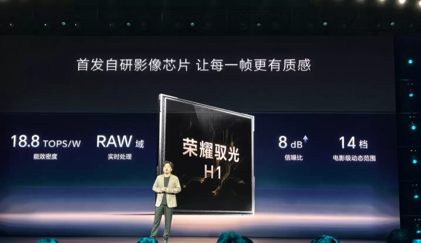 荣耀Robot Phone首发自研影像芯片“驭光H1”，与阿莱合作影像系统将下放至Magic9