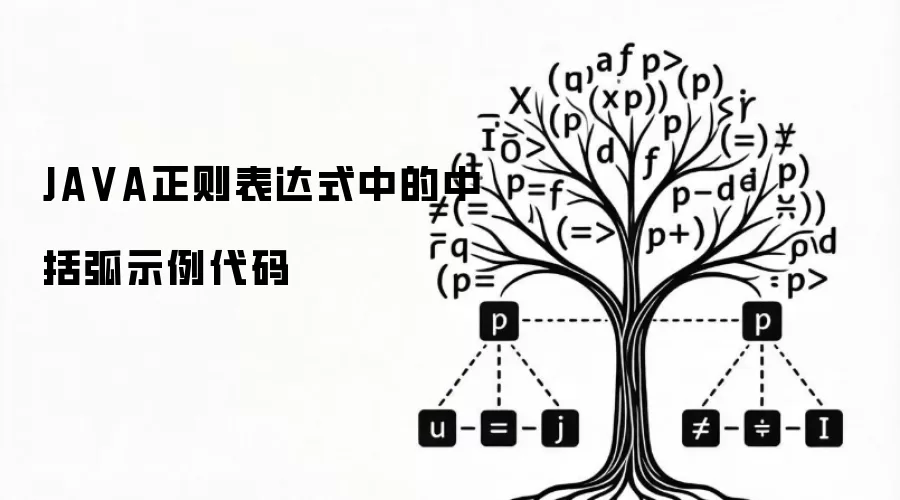 JA VA正则表达式中的中括弧示例代码