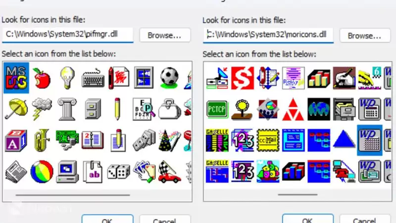 Win11系统怎么恢复使用 Windows 3.x 和 Windows 9x 时期经典图标?