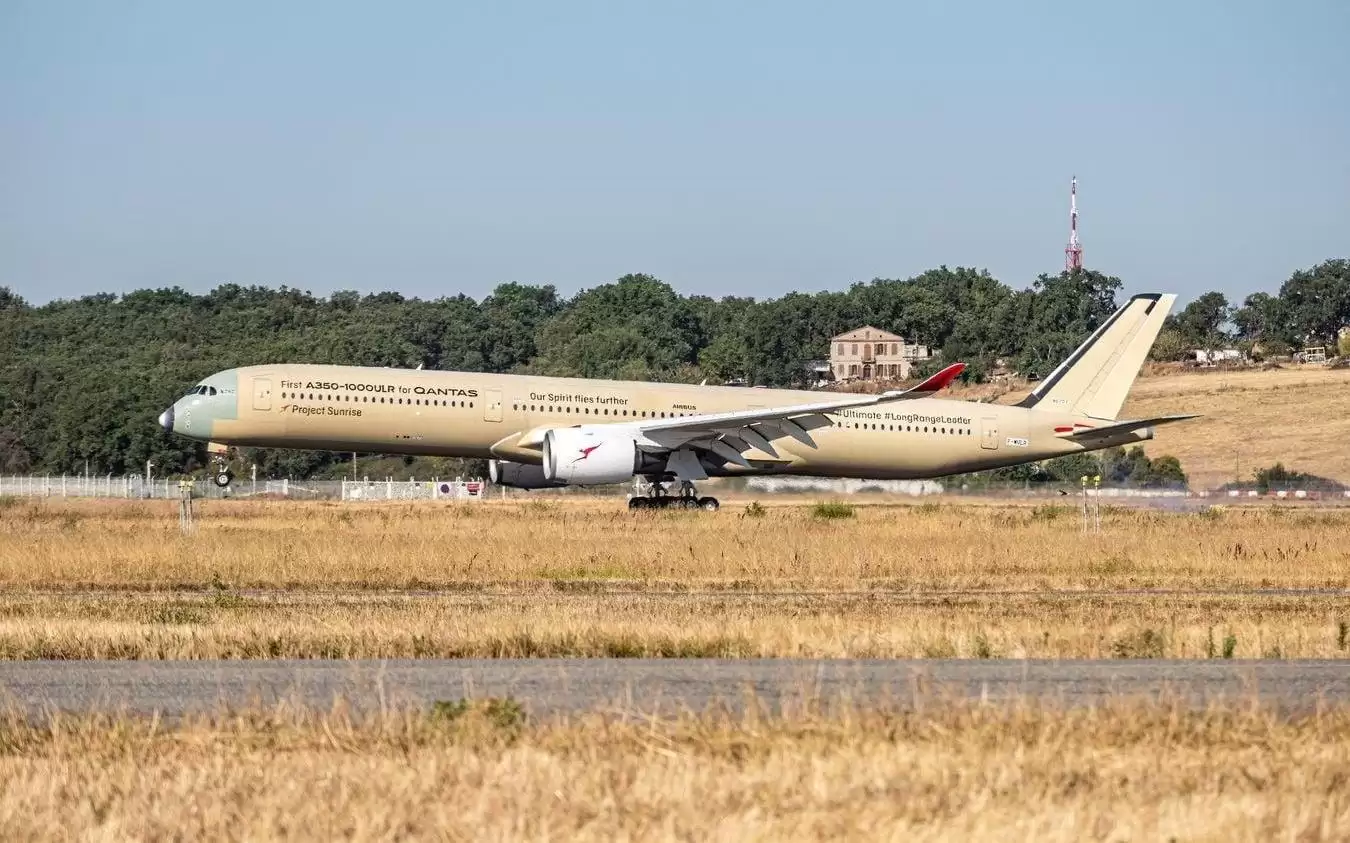 直飞24小时24分钟：空客A350-1000ULR完成超长开发飞行测试
