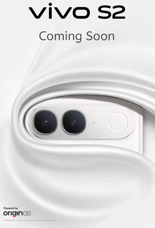 vivo 海外预热 S2 手机：横向双摄设计 预计搭载骁龙 8 Gen 5 芯片