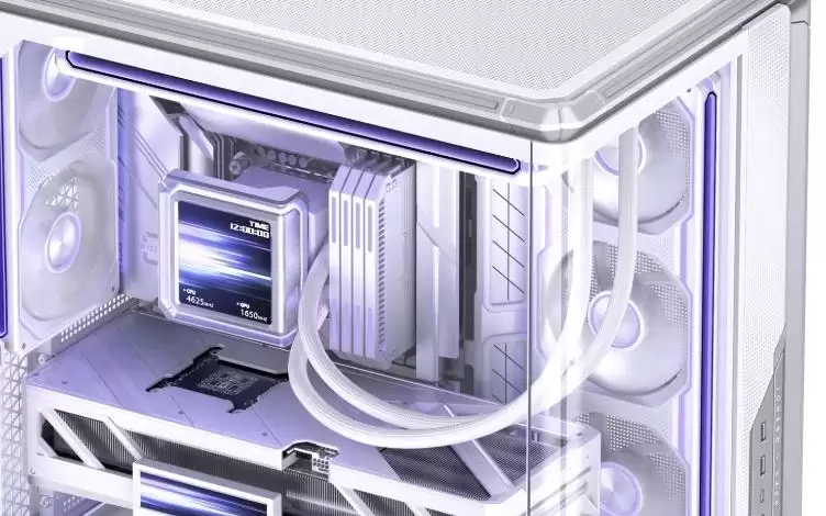 乔思伯推出X400CG海景房机箱：兼容背插主板，699元