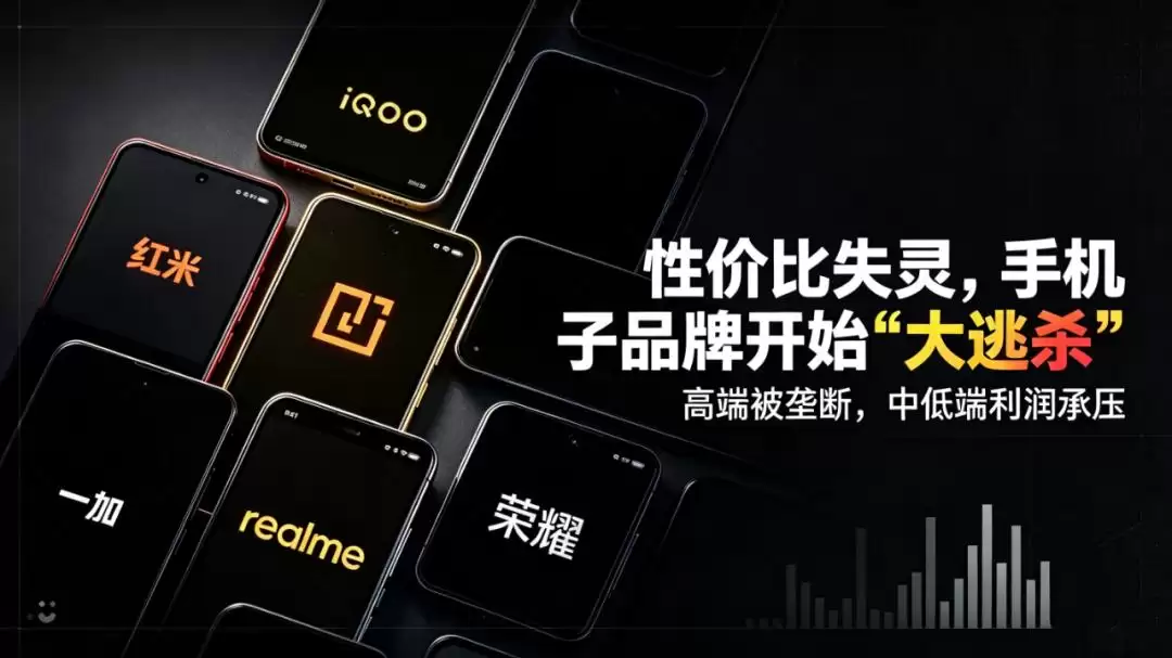 性价比失灵，手机子品牌开启“大逃杀”