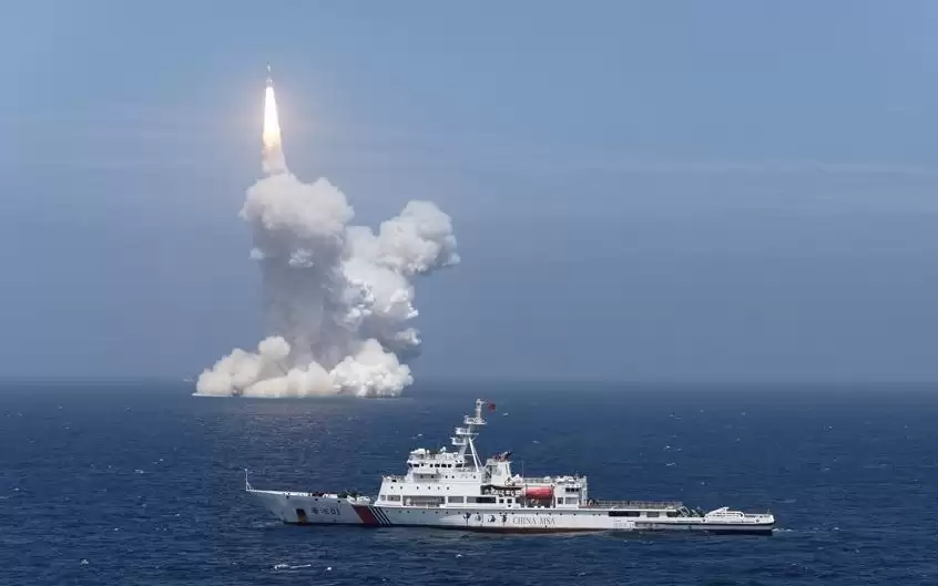 东海首次商业航天海上发射成功