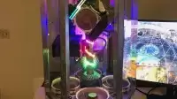 超硬核改装！玩家花2万元打造土耳其烤肉主机：主板显卡一起旋转