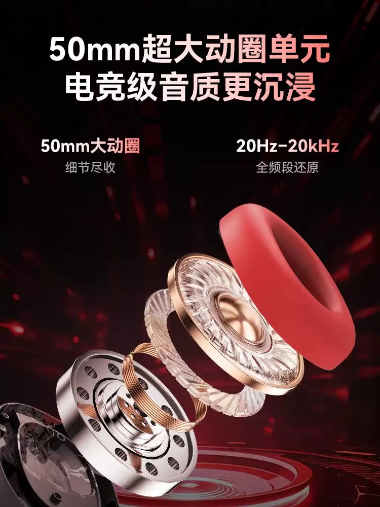好音质更舒适，吾空吾游HS Pro头戴式游戏耳机全新上市