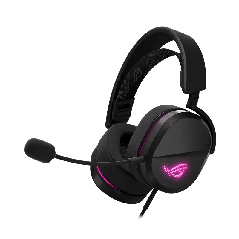 华硕 ROG Pelta Core 破风标准版耳机发售：50mm 镀钛振膜单元，499 元