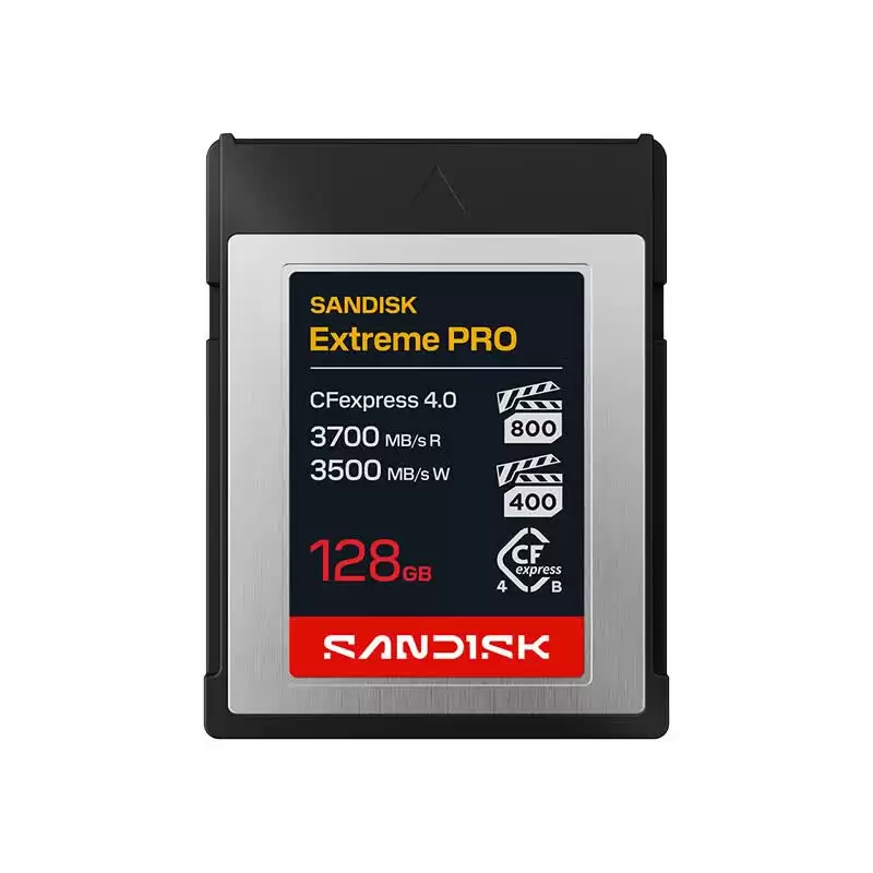 闪迪推出至尊超极速 CFexpress 4.0 TypeB 存储卡:读速达 3700MB/s、提供 128G-4T 容量,3499 元起