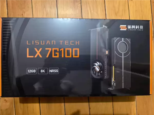 砺算LX 7G100国产显卡上市：2688元起售，游戏兼