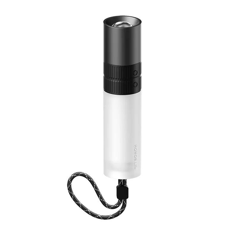 荣耀亲选手电筒上架:3000mAh 电池、支持泛光 / 远射 / 露营灯 / SOS 功能,79 元