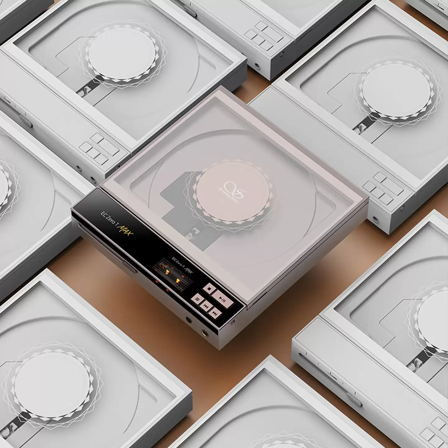 山灵 EC Zero T MAX 便携式 CD 机 18 日 0 点开售:1300mW@32Ω 输出功率,3598 元