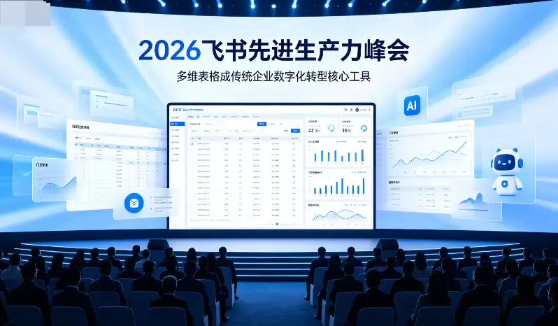 2026 飞书先进生产力峰会广州站落幕，多维表格成传统企业数字化转型核心工具