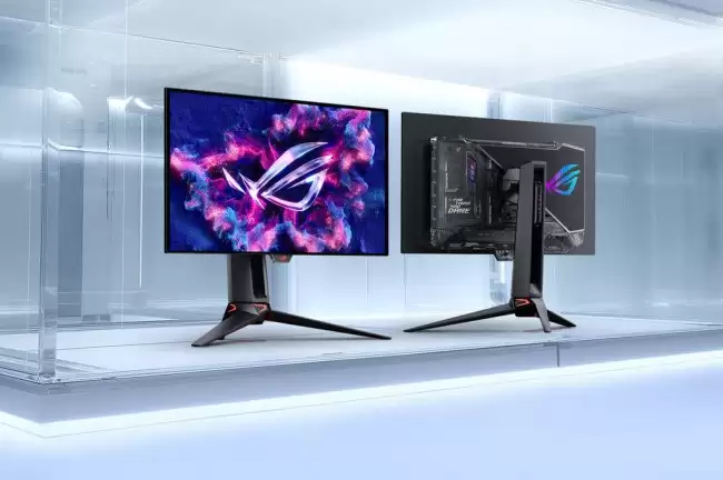 华硕 ROG 推出 RGB 条纹子像素 OLED 显示器 PG27UCWM、PG32UCWM