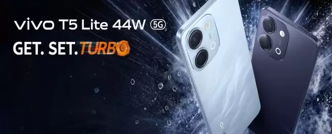 vivo 发布 T5 Lite 5G搭载6500mAh电池及天玑6300处理器