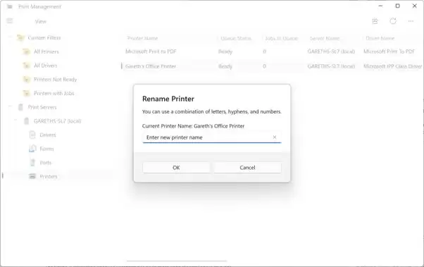 Win11 Beta和Experimental通道打印管理工具获WinUI 3更新