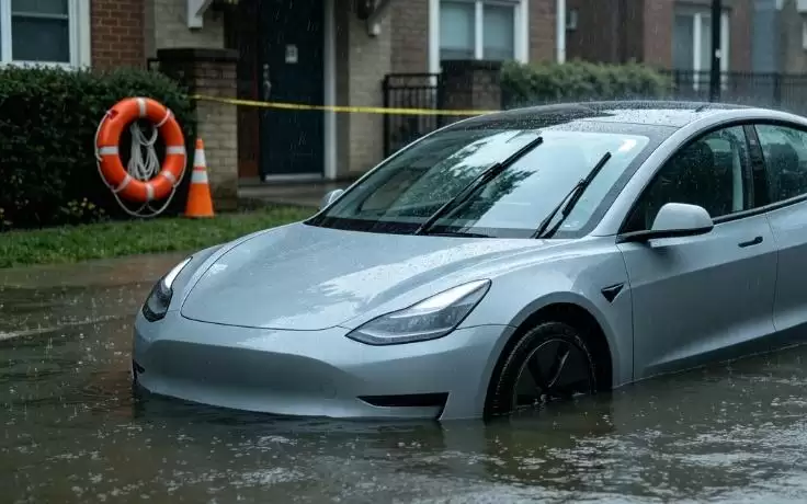 新能源车不是“潜水艇”！汛期涉水后牢记这几步！