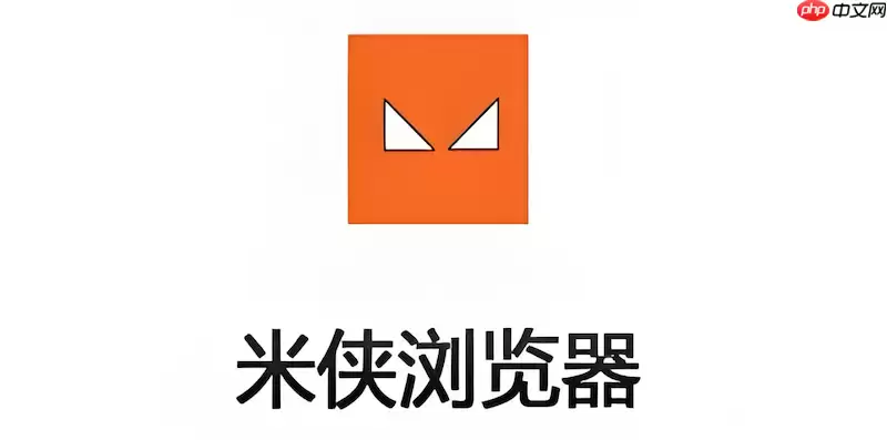 米侠浏览器登录网站后自动退出怎么办