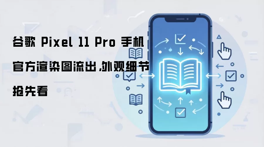 谷歌 Pixel 11 Pro 手机官方渲染图流出，外观细节抢先看