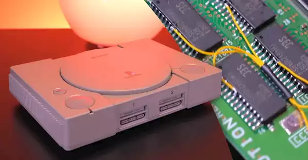 爱好者成功将初代PS主机内存扩容至16MB，拓展自制软件