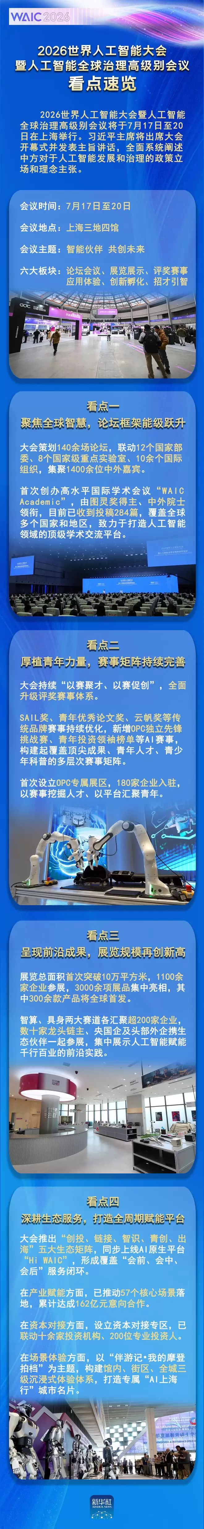 2026世界人工智能大会看点速览