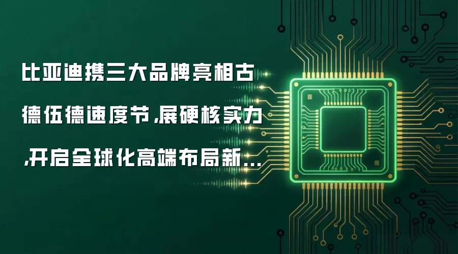 比亚迪携三大品牌亮相古德伍德速度节,展硬核实力,开启全球化高端布局新征程
