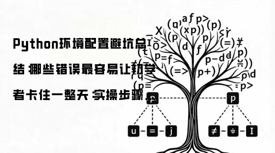 Python环境配置避坑总结：哪些错误最容易让初学者卡住一整天：实操步骤和避坑重点有哪些