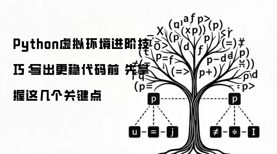 Python虚拟环境进阶技巧:写出更稳代码前 先掌握这几个关键点