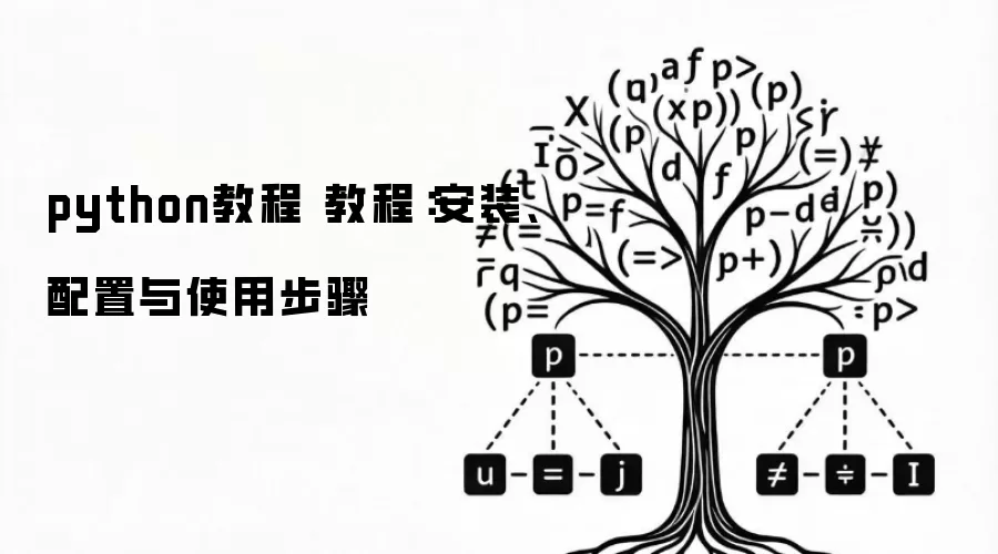 python教程 教程:安装、配置与使用步骤