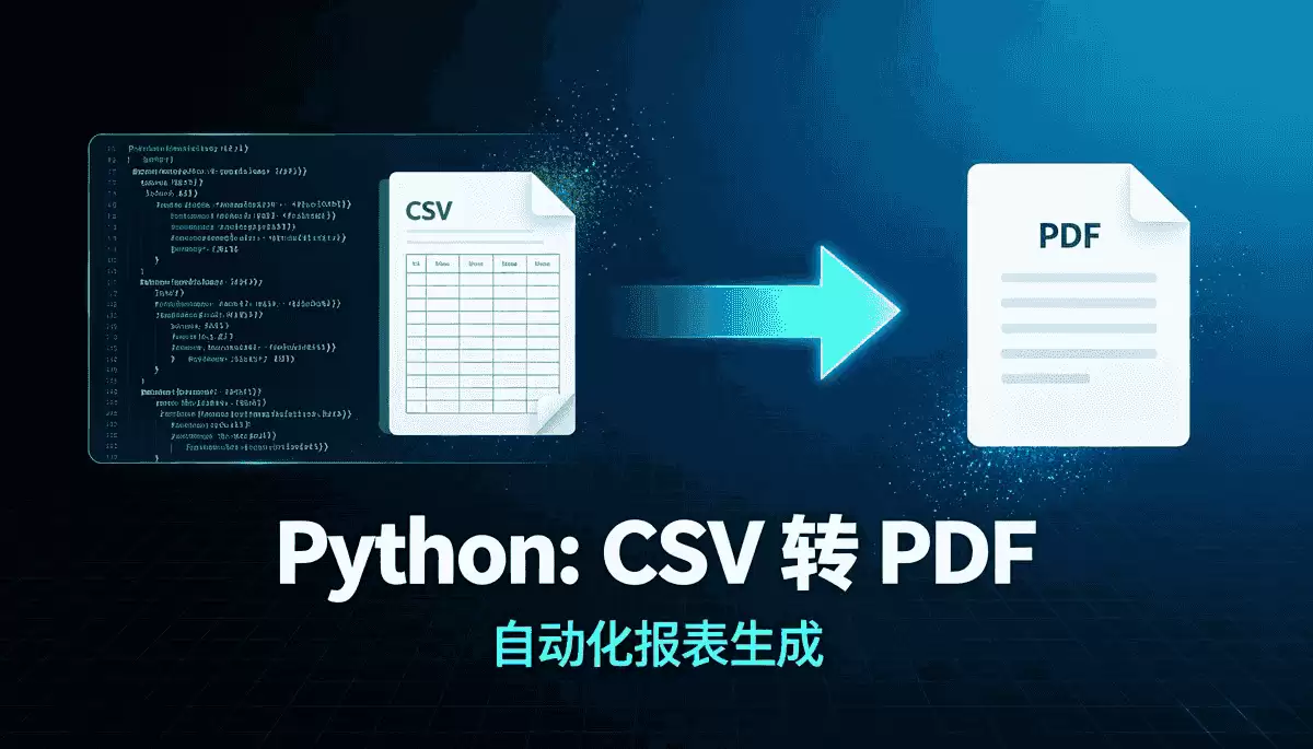 Python结合Spire.XLS for Python实现将CSV转为PDF