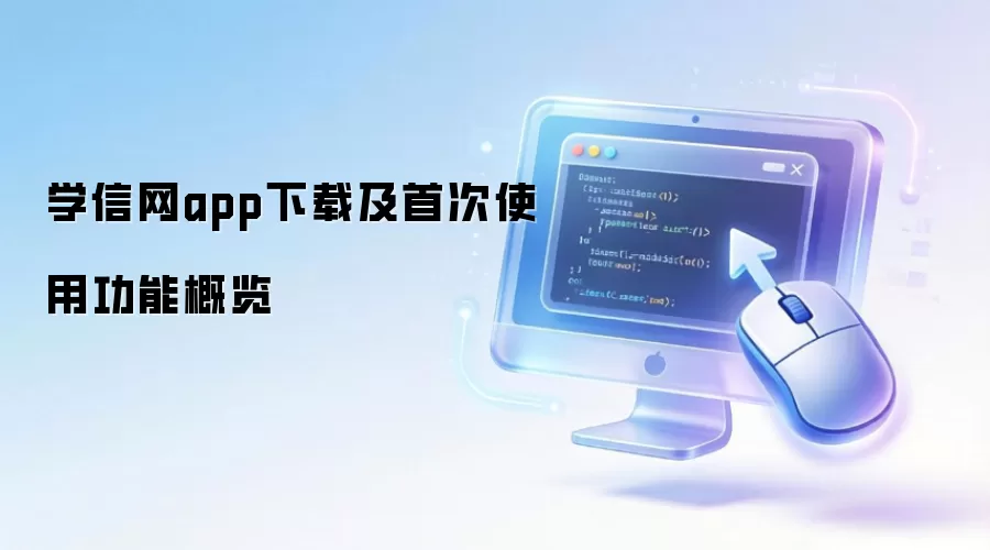 学信网app下载及首次使用功能概览