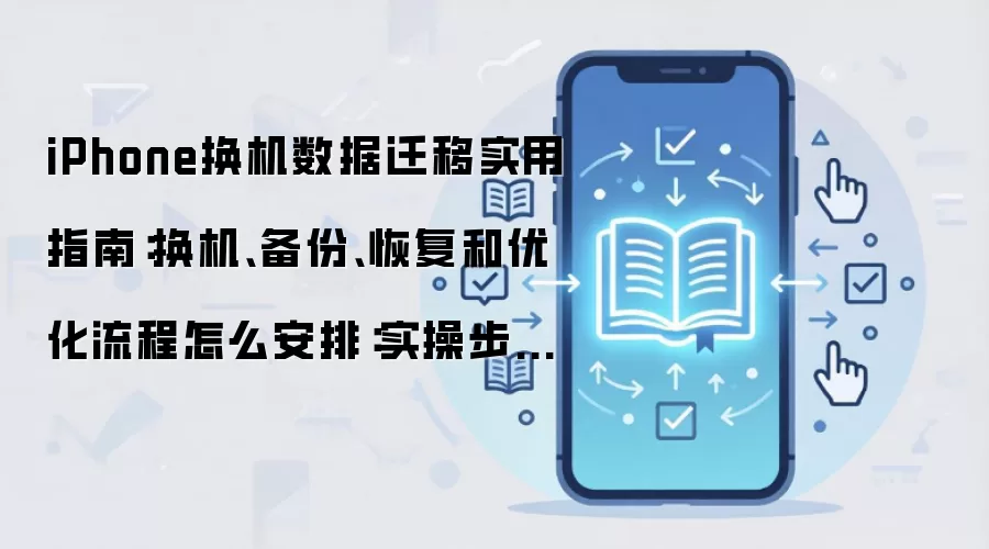iPhone换机数据迁移实用指南：换机、备份、恢复和优化流程怎么安排：实操步骤和避坑重点有哪些